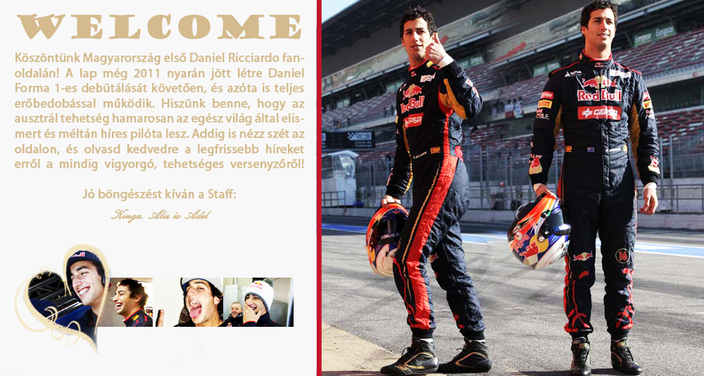 Az els magyar Daniel Ricciardo fansite